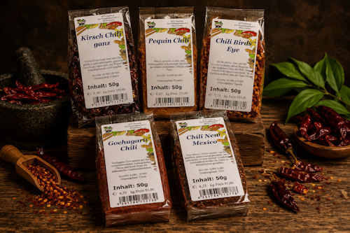 Chili kaufen, wähle aus über 20 Sorten deinen Liebling|default:Chili|default:.NAME